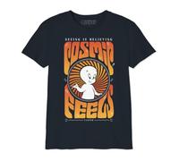 cotton division Casper « Seeing is Believing » T-Shirt Garçon BOCASPETS012, Noir, Taille 10 Ans