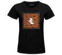 cotton division Casper « The Friendly Ghost » T-Shirt Femme WOCASPMTS002, Noir, Taille M
