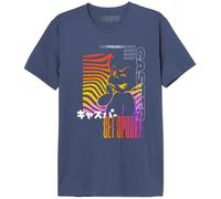 cotton division Casper « The Friendly Ghost » T-Shirt Homme MECASPMTS001, Denim, Taille XXL