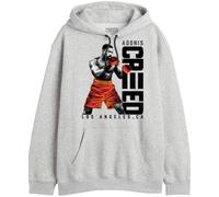 cotton division Creed « Adonis Creed Los Angeles, CA » MECREEDSW006 Sweat Homme, Gris Melange, Taille XXL