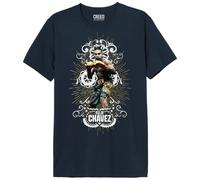 cotton division Creed « Felix Chavez Fight » MECREEDTS020 T-Shirt Homme, Navy, Taille 3XL