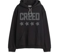 cotton division Creed « Five Stars Creed » MECREEDSW004 Sweat Homme, Noir, Taille XL