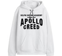 cotton division Creed « Home of Apollo Creed » MECREEDSW003 Sweat Homme, Blanc, Taille M