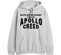 cotton division Creed « Home of Apollo Creed » MECREEDSW003 Sweat Homme, Gris Melange, Taille M