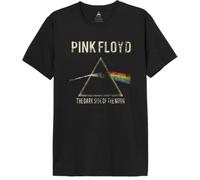 cotton division Pink Floyd « Dark Side Vintage » MEPIFLRTS036 T-Shirt Homme, Noir, Taille L