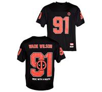 cotton division Marvel - Deadpool - T-Shirt Sports US Replica Unisexe (L)