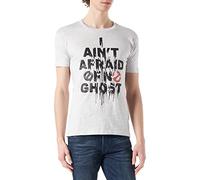 cotton division MEGHOSDTS046 T-Shirt, Blanc Melange, L Homme