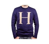 cotton division Mehapompu014 Pull-Over, Navy, s Homme