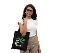 Cotton Division Officiel Republic of California Cupid Pushed Me, I Swear imprimé 100 % coton |Réutilisable | Longue poignée | Voyages et achats |Sac fourre-tout 38*40 CM, Cupid_Black_1, Taille unique