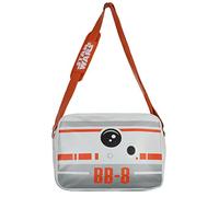 Cotton Division Sac Besace Star Wars BB8 Droïde, Blanc/Orange