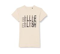 cotton division T-Shirt Unisex Billie EILISH «N/C», Reference : MEBILLITS002, Naturel, Taille XS