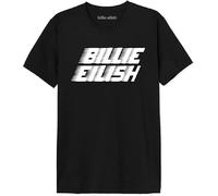cotton division T-Shirt Unisex Billie EILISH «N/C», Reference : MEBILLITS002, Noir, Taille XS