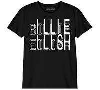 cotton division T-Shirt Unisex Enfant Billie EILISH «N/C», Reference : BOBILLITS002, Noir, Taille 10 Ans