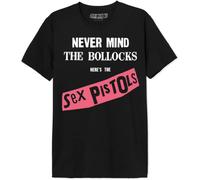 cotton division T-Shirt Unisex The Sex Pistols «Never Mind The Bollocks», Reference : MESEXPISTS006, Noir, Taille 3XL