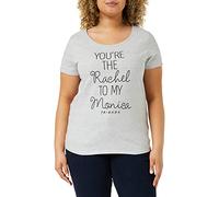 cotton division Wofrients070 Femme T-Shirt, Gris Mélangé, XL