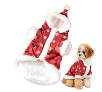Cotton Dog Coats - Christmas Thick Winter Warm Dog Vest with Padded Coat Design, Windproof And Comfortable Cold Weather Jacket For Your Pet Thick Padded Dog Coat - Warm Winter Vest For Dogs, Cotton Do