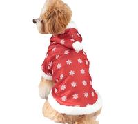Cotton Dog Coats - Christmas Thick Winter Warm Dog Vest with Padded Coat Design, Windproof And Comfortable Cold Weather Jacket For Your Pet Thick Padded Dog Coat - Warm Winter Vest For Dogs, Cotton Do