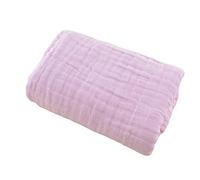 Cotton G-Tree | Chaud, doux et Fluffy Muslin 6 Multi Layer Utiliser Baby & serviettes Couverture | Superabsorbants, tout naturel Matériel & Antibacterial | 41 x 41 pouces | grand Rose