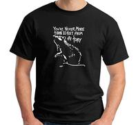 Cotton Island T Shirt Tco0145 You Re Never More Than 10 Feet from Tory Taglia Men's Man Black S