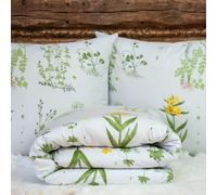 Cotton Market - Parure de lit 160x200 cm - Coton Microfibre - Ensemble 3 pièces - Housse de Couette 160x200 cm et 2 taies d’Oreiller 70x80 cm - SELLEDIN