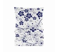 Cotton Market - Parure de lit 220x200 cm - Coton Microfibre - Ensemble 3 pièces - Housse de Couette 220x200 cm et 2 taies d’Oreiller 70x80 cm - Fleurs