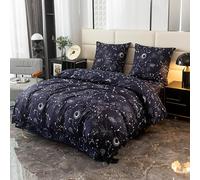 Cotton Market Parure de lit en coton 220 x 200 cm Constellation