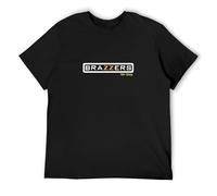 Cotton Mens Rre Brazzer Shirt Tee Black M