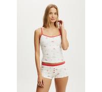 Cotton On Cotton On Dreamy Soft Longline Cami & Boyshort Set crème M (FR 42-44)