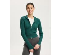 Cotton On Cotton On Green Everfine Double Zip Up Hoodie