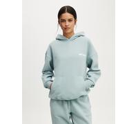 Cotton On Cotton On Green Plush Premium Graphic Hoodie