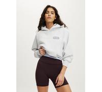 Cotton On Cotton On Grey Plush Premium Graphic Raglan Hoodie