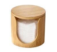 Cotton Pad Container - Makeup Storage Box | Clear Cotton Pad Organizer For Makeup Supplies Ideal For Women Beauty Lovers And Perfect Home Salon Apartment Dormitory Bathroom Bedroom Vanity Tables