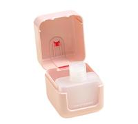 Cotton Pad Travel Case | 2-in-1 Dustproof Cosmetic Cotton Storage | Travel | Makeup Remover Liquid Holder for Women Beauty Lovers Travelers Mothers Gym Road Trip Camping Vacation Office