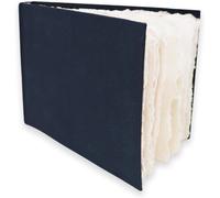 Cotton Paper Sketchbook-A5 Landscape-70 Sides/35 Pages Of 250gsm Of 100% Cotton Medium Texture Cloth Paper-100% Handmade