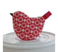 Cotton Pot Handle, Bird Shaped Knob Cover, 4 Inch Lid Protector, Heat-Resistant Material, Kitchen Utensil Cover with Soft Cotton Build, Cookware Accessory for Skillet and Pan