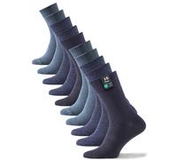 Cotton Prime Chaussettes bleu nuit / bleu foncé, Taille 35-38