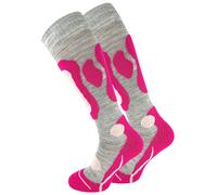 Cotton Prime Chaussettes de ski pour homme et femme (2 paires) - Chaussettes de ski chaudes, chaussettes d'hiver thermiques avec rembourrage, chaussettes genoux, chaussettes de ski pour l'hiver, le