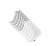Cotton Prime Chaussettes gris clair / blanc, Taille 35-38