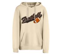 Cotton Prime Sweat-shirt 'American Football' beige / rouille / noir / blanc, Taille L