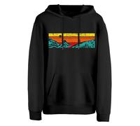 Cotton Prime Sweat-shirt 'Lets Hiking' jaune / sapin / orange / noir, Taille L