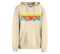 Cotton Prime Sweat-shirt 'Lets Hiking' sable / jaune / émeraude / orange foncé, Taille L