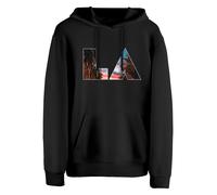 Cotton Prime Sweat-shirt 'Skyline Los Angeles - Weltenbummler' bleu / marron / rouge clair / noir, Taille XXXL