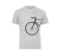Cotton Prime T-Shirt 'Bike Lover' pierre / noir, Taille S