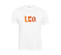 Cotton Prime T-Shirt 'Löwe' orange / blanc, Taille XXL