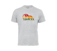 Cotton Prime T-Shirt 'Opa Legende der Enkel' jaune foncé / pierre / sapin / rouge vif, Taille XXL