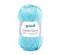 Cotton Quick uni - Bleu bébé - 141 - 50g - 125m - 100% coton
