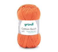 Cotton Quick uni - Orange - 146 - 50g - 125m - 100% coton
