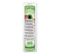 Madeira Stabilisateur Tear-Away – Support en coton doux pour broderie, 10 m x 30 cm Noir