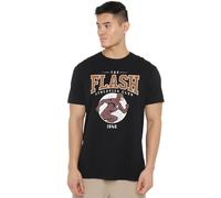 Cotton Soul DC Comics Flash Athletics T-shirt pour homme Noir, Noir , L