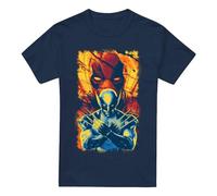 Cotton Soul Deadpool & Wolverine Deadpool & Wolverine Best Bubs T-shirt unisexe Bleu marine, bleu marine, XL